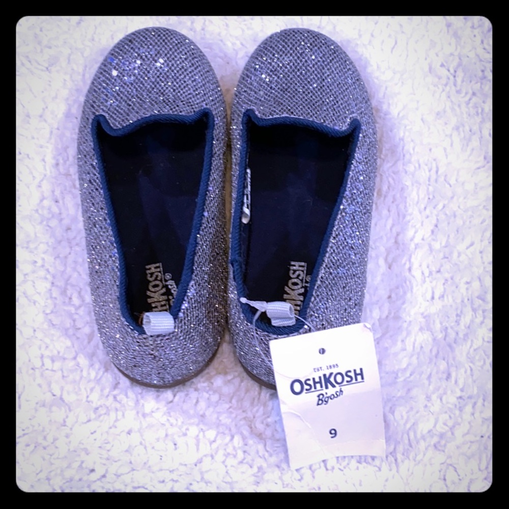 Never worn before shimmery Oshkosh shoes